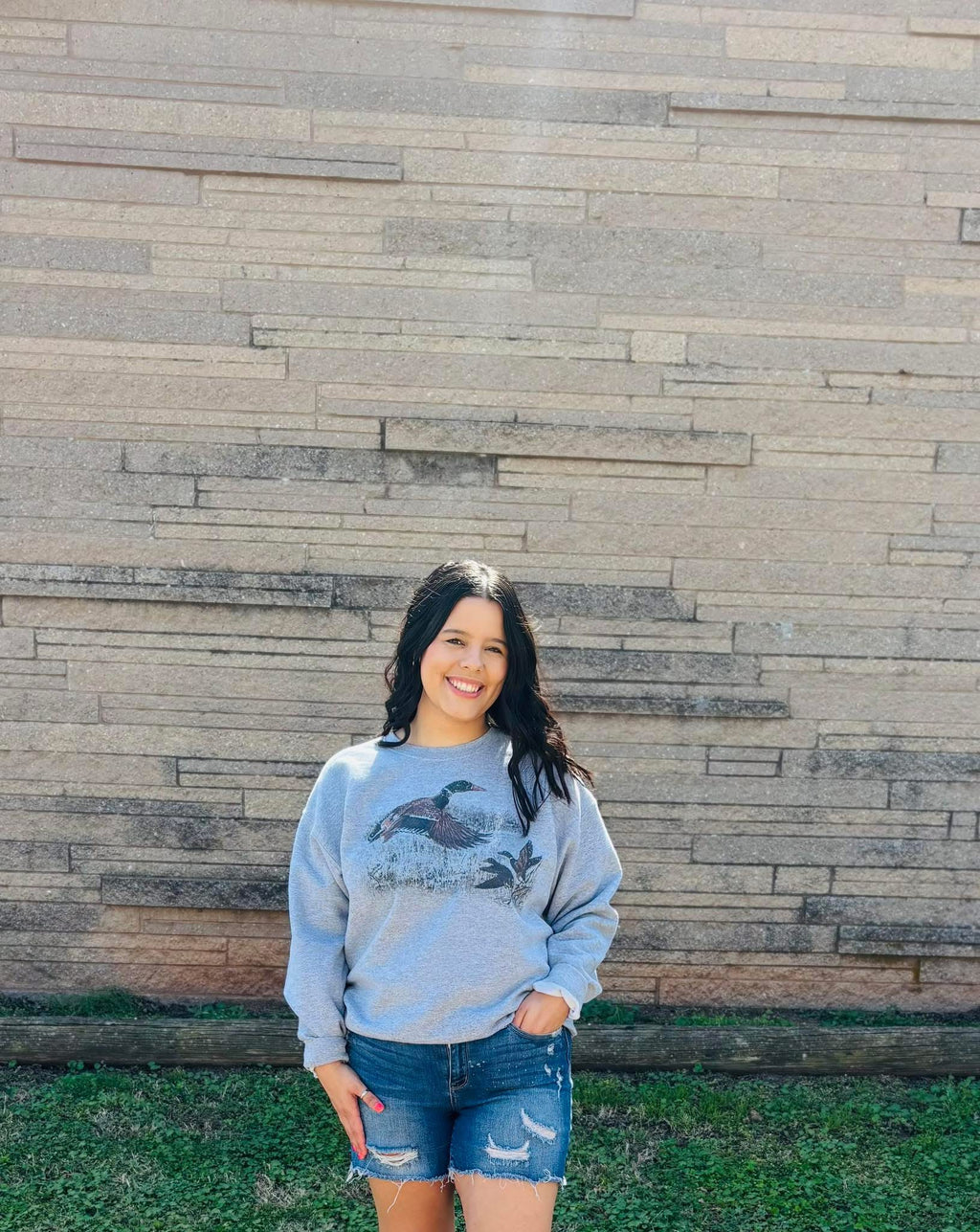 Retro Duck Sweatshirt